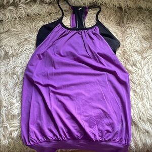 Lulu lemon Purple and Black Women's Top